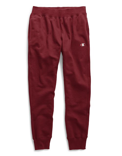 Red champion joggers discount mens